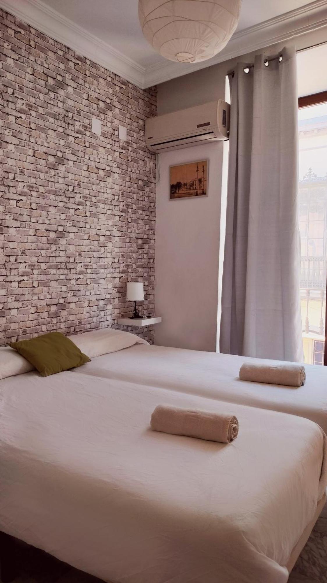 Apartamento En Sevilla Centro Con Vistas A La Plaza Alameda De Hercules - Hasta 7 Personas Dış mekan fotoğraf